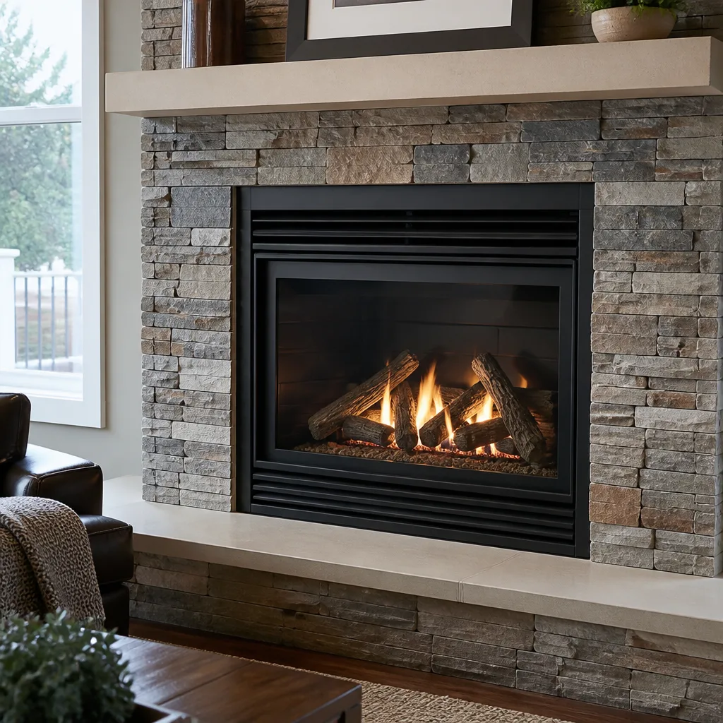 Gas fireplace service